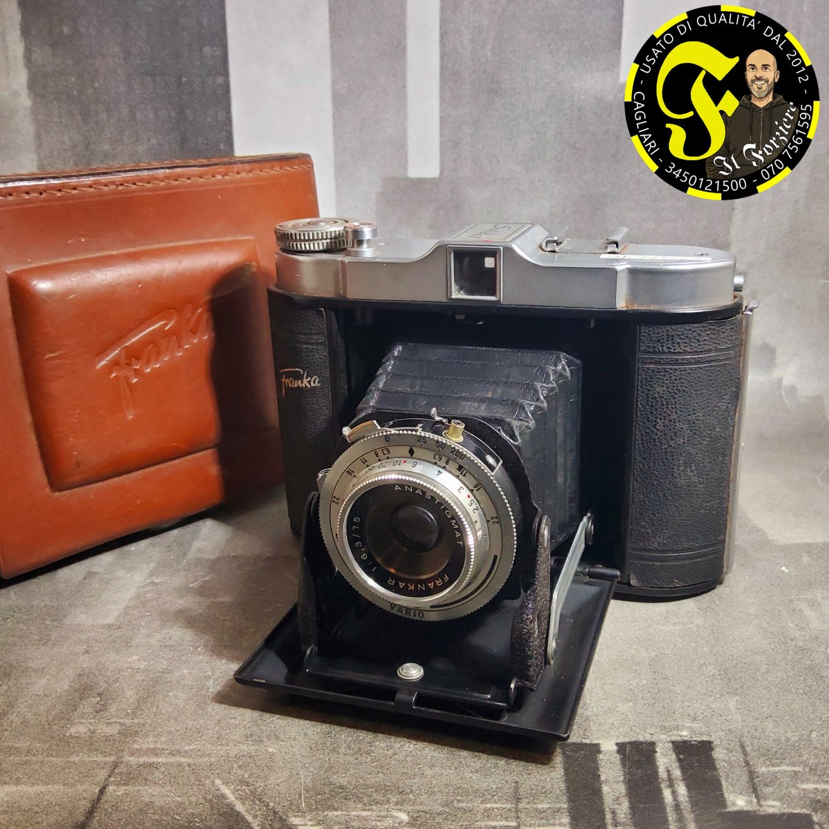 Macchina Fotografica Franka Solida I (Anni 50)