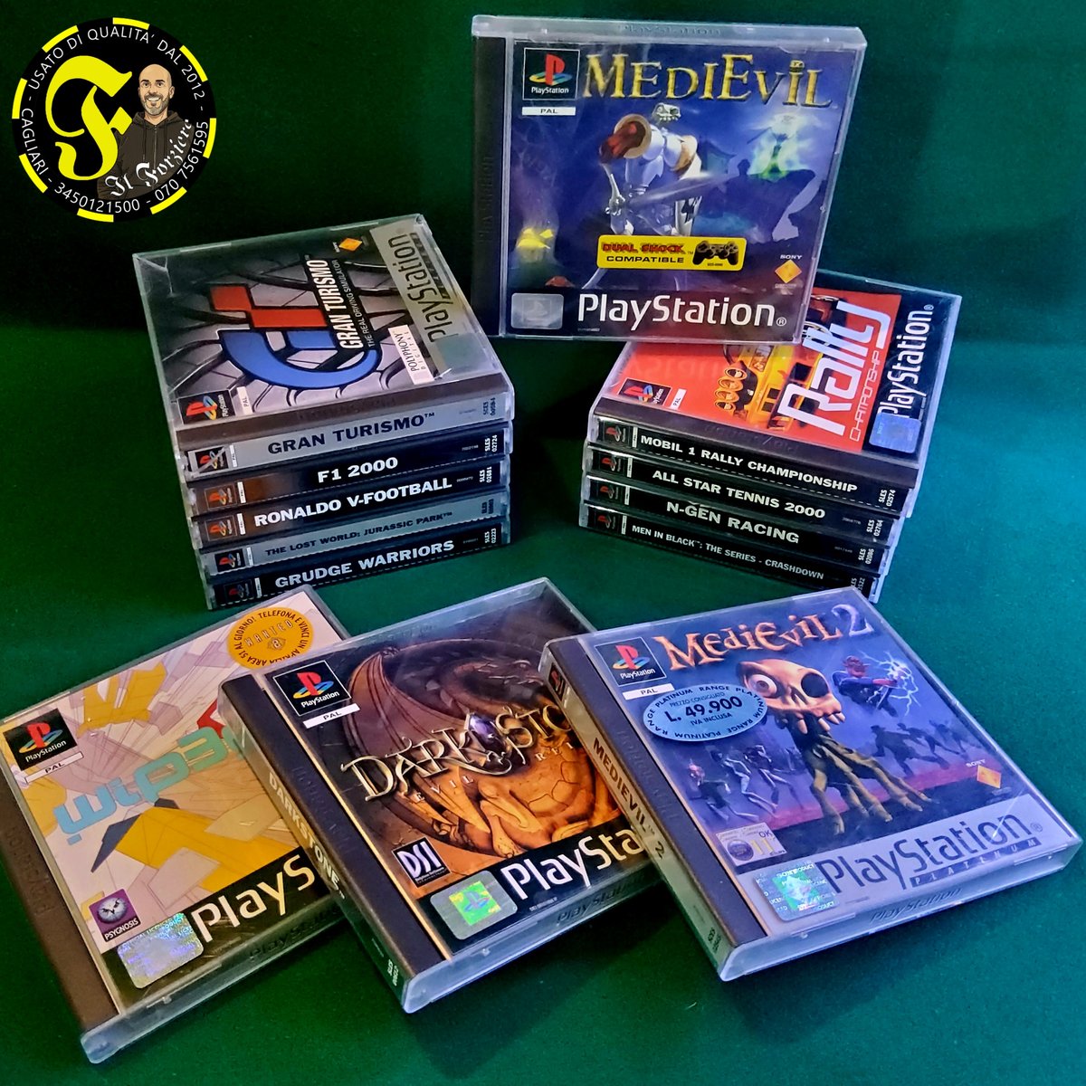 Lotto Giochi PlayStation 1 (MediEvil e altri)